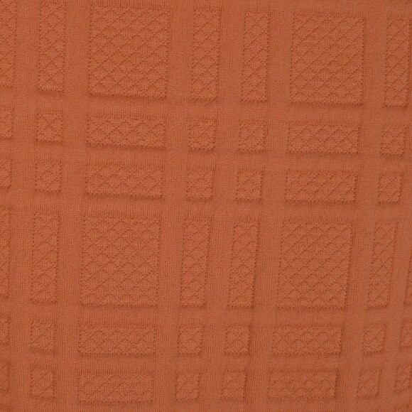 Sharagano Bodycon Terracotta Textured Knit Midi Sheath Dress Career Spring - 8 - Picture 3 of 8